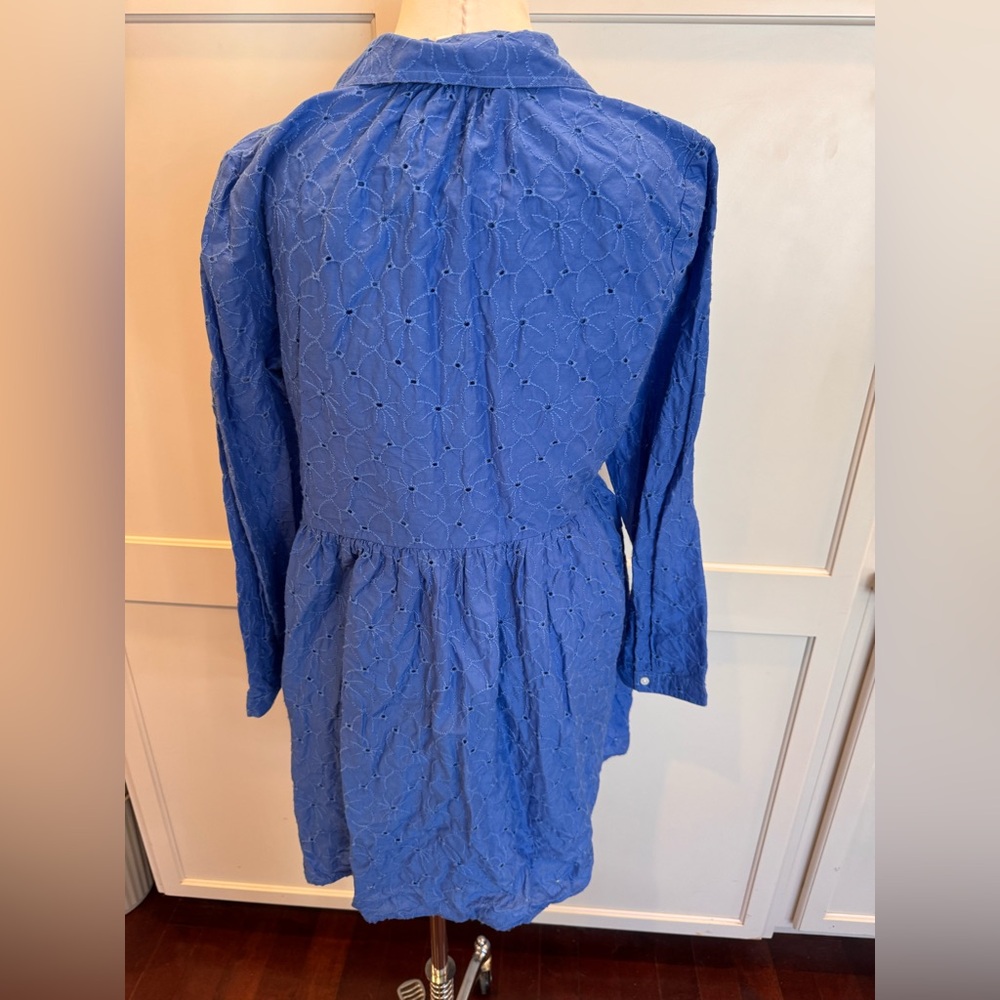 Jcrew Blue Women's Dress - Picture 2 of 5